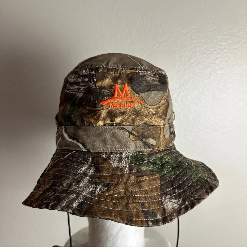 Mission Real Tree Enduracool Bucket Hat Camo OSMF